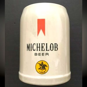 VTG Michelob Beer Mug Stein Glazed Ceramic Stoneware 0.5L Made In West Germany